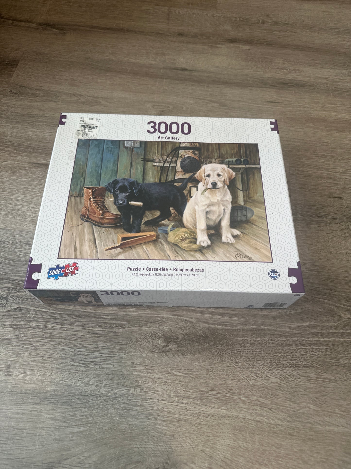 Sure Lox Art Gallery puppy Jigsaw Puzzle - 3000 Pieces