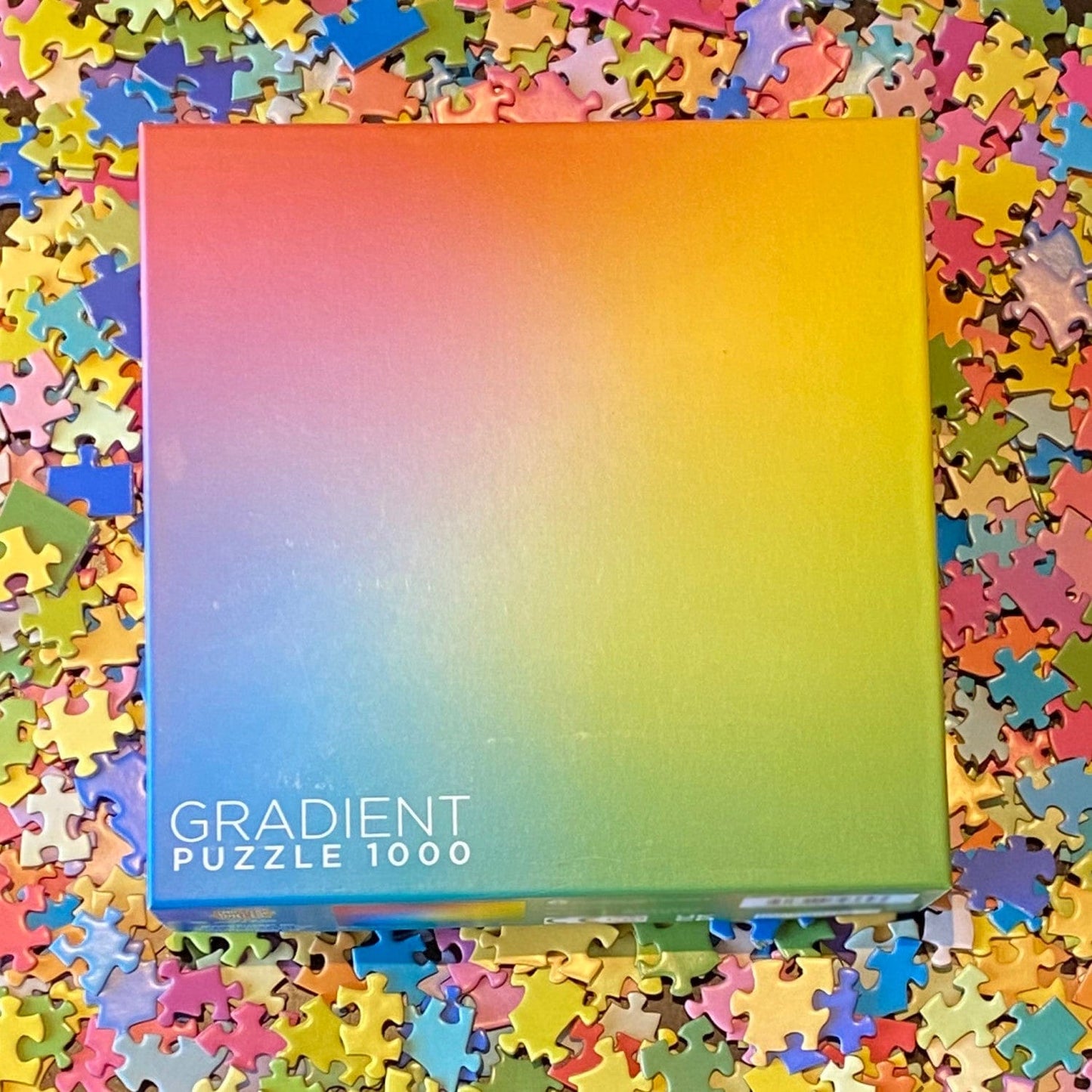 Rainbow Gradient 1000 Piece Jigsaw Puzzle - NEW