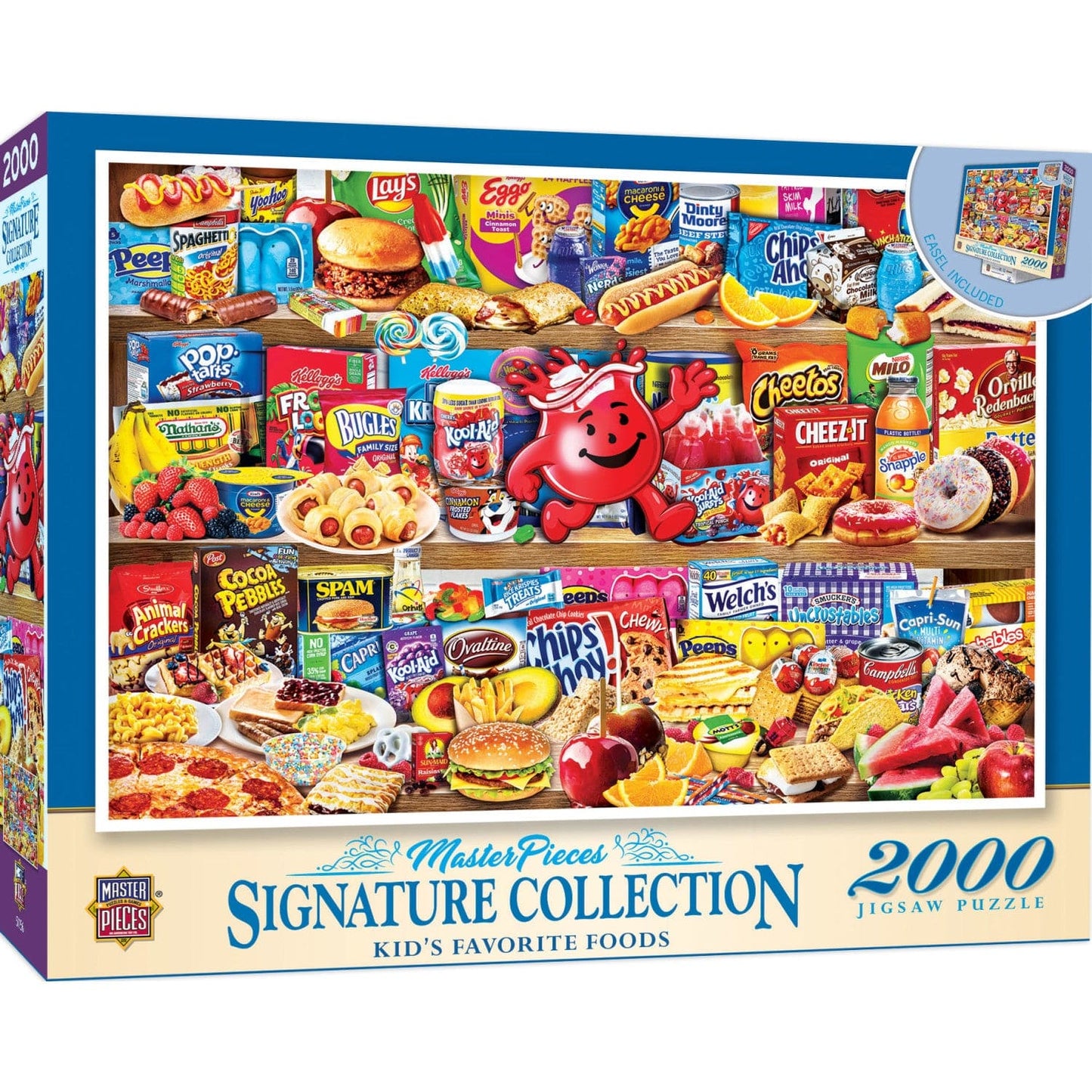 Signature Collection - Kids' Favorite Foods 2000 Piece Jigsaw Puzzle - NEW