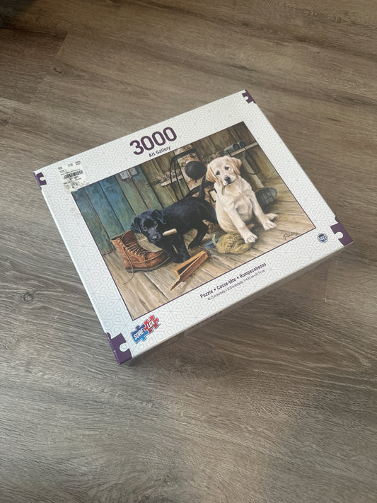 Sure Lox Art Gallery puppy Jigsaw Puzzle - 3000 Pieces