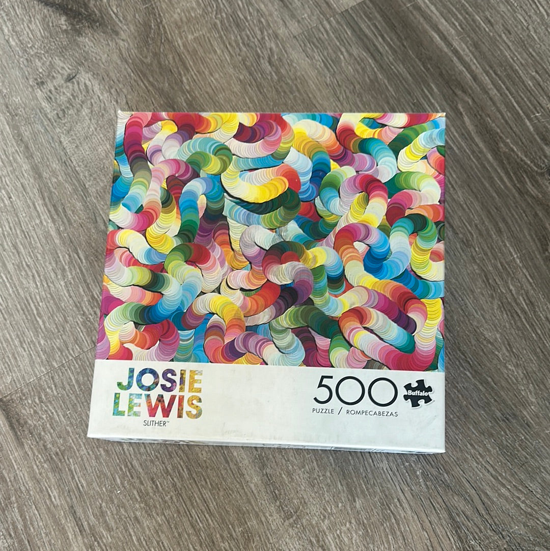 Josie Lewis Slither Jigsaw Puzzle - 500 Pieces - Pre-Loved