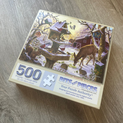 Sunrise Feasting by Bits and Pieces - 500 Pieces - Pre-Loved