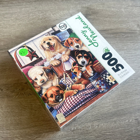 Pups & Suds by Jenny Newland - 500 Pieces - Pre-Loved