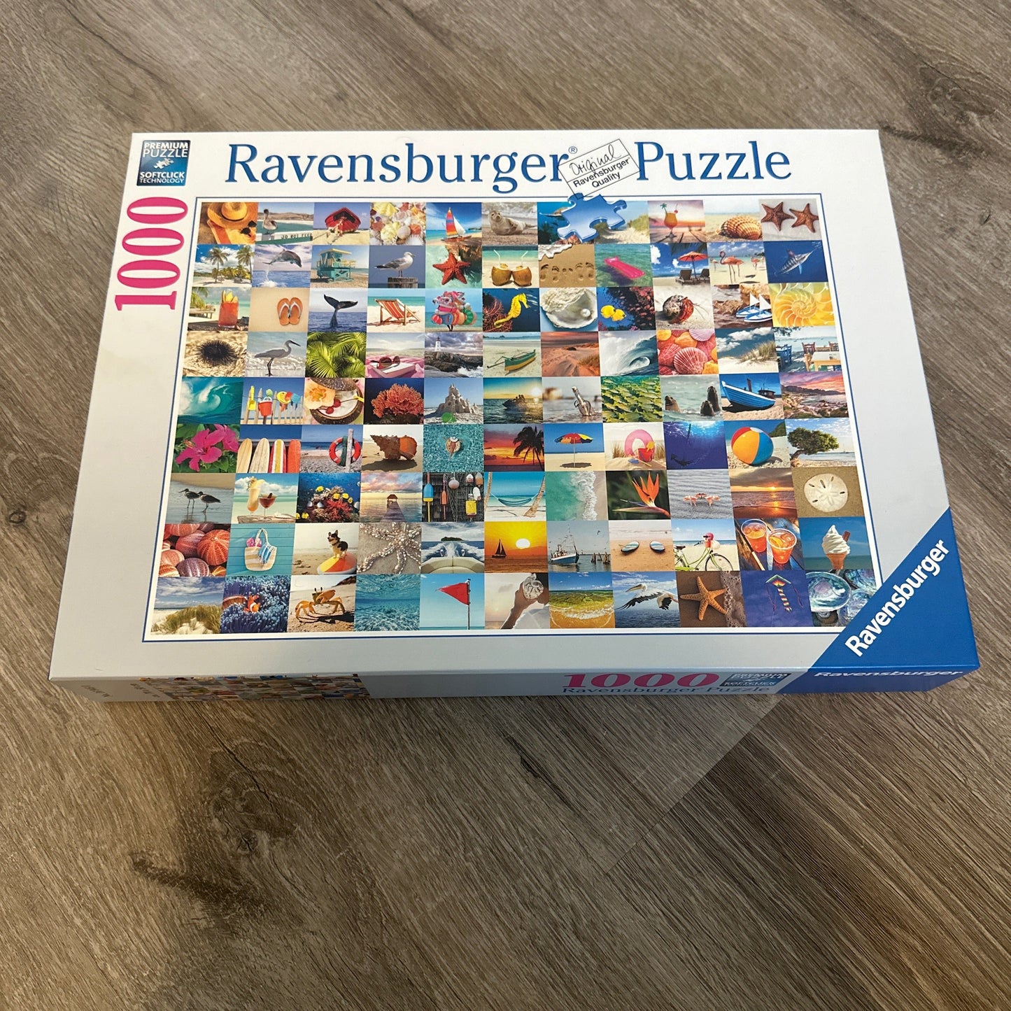 Ravensburger 99 Seaside Moments Jigsaw Puzzle - 1000 Pieces - Pre-Loved