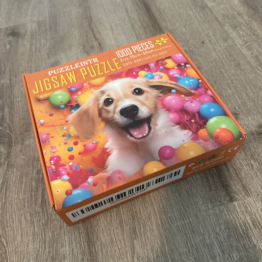 Cute Dog Jigsaw Puzzle - 1000 Pieces - Pre-Loved