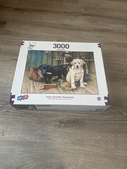 Sure Lox Art Gallery puppy Jigsaw Puzzle - 3000 Pieces