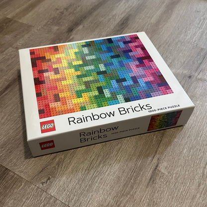 LEGO Rainbow Bricks - 1,000 Pieces - Pre-Loved