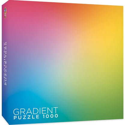 Rainbow Gradient 1000 Piece Jigsaw Puzzle - NEW